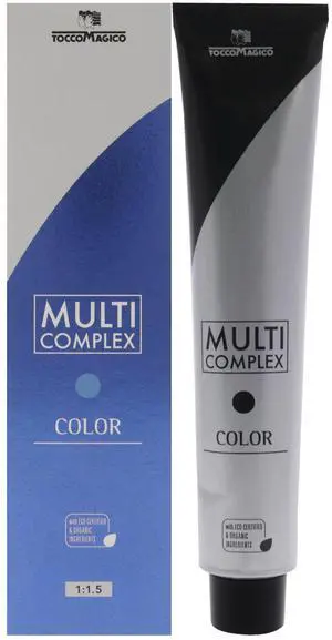 Multi Complex Permanet Hair Color - 7.1 Ash Blond by Tocco Magico for Unisex - 3.38 oz Hair Color