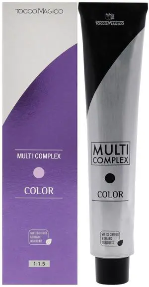 Multi Complex Permanet Hair Color - 5.5 Mahogany Light Chestnut by Tocco Magico for Unisex - 3.38 oz Hair Color