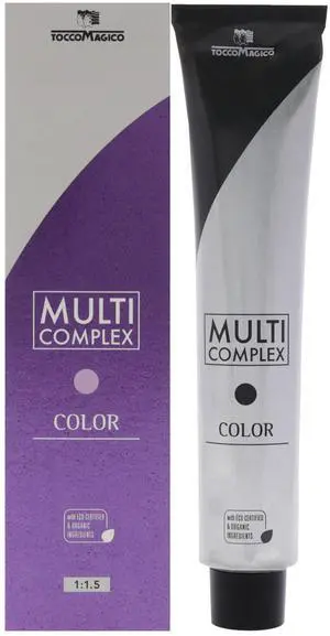 Multi Complex Permanet Hair Color - 5.7 Light Purple Chestnut by Tocco Magico for Unisex - 3.38 oz Hair Color
