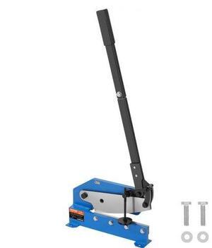 VEVOR 12" Manual Hand Plate Shear for Metal Sheet Processing, HS-12 Benchtop Cutter with Q235 Material, for Crafts Thick Steel Crafting, Heavy Duty Roll Press Machine for Builders, DIY Enthusiasts