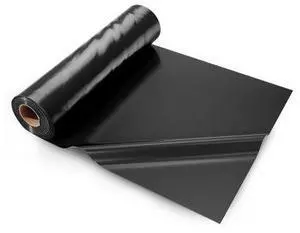VEVOR 5 x 100 FT Plastic Sheeting Heavy Duty, 10Mil Thick Plastic Sheeting Roll, Plastic Drop Cloth Painters Tarp, Polyethylene Covering for Crawl Space Vapor Barrier, Multi-Purpose, Black
