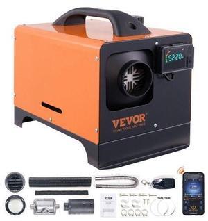 VEVOR Diesel Air Heater All-in-one 12V 5KW Bluetooth App LCD for Car RV Indoors