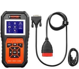 VEVOR BMW OBD2 Scanner Diagnostic Tool, For BMW/Mini/Rolls-Royce, Full System Diagnostic Scan Tool, 12 Special Functions, Car Read Code Reader with CBS SAS EPB ECM DME/DDE Oil Reset Battery Matching