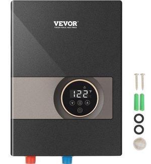 VEVOR Instant Water Heater, 8kw On Demand Electric Tankless Water Boiler, Digital Temperature Display & Easy Installation & 24-Hour Water Supply, For Kitchen Bathroom Shower Mall Salon ETL Listed