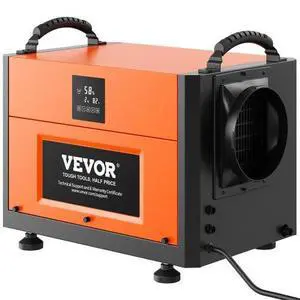 VEVOR 190 Pints Commercial Dehumidifier with Drain Hose for Crawl Spaces  Basements Warehouse & Job Sites  Large Capacity Dehumidifier for Water Damage Restoration  Auto Defrost  CSA Listed
