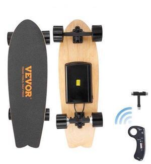 VEVOR Electric Longboard Skateboard with Control 7.5 Mile Range for Adults Kids