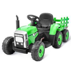 VEVOR Kids Ride on Tractor 12V Electric Toy Tractor with Trailer Remote Control