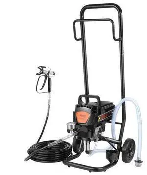 VEVOR Stand Airless Paint Sprayer, 950W 3000PSI High Efficiency Electric Airless Sprayer With Cart, Paint Sprayers for Home Interior and Exterior Furniture and Fences, Fine And Even Painting Effect