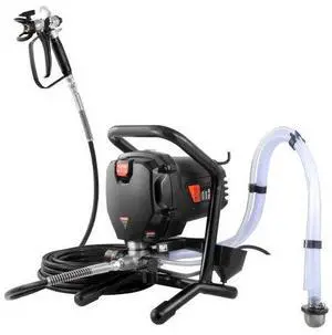 VEVOR Stand Airless Paint Sprayer, 3000PSI 750W Efficient Electric Airless Sprayer,for Home Interior and Exterior Furniture and Fences, Handheld Paint Sprayers, Fine and Even Painting Effect