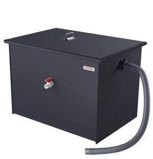 VEVOR 40LBS Commercial Grease Interceptor Trap Carbon Steel Waste Water Filter