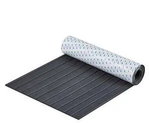 VEVOR Boat Flooring, EVA Foam Boat Decking 94.5" x 23.6", Non-Slip Self-Adhesive Flooring, 15.5 sq.ft Marine Carpet for Boats, Yacht, Pontoon, Kayak Decking