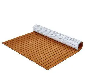 VEVOR Boat Flooring, EVA Foam Boat Decking 94.5" x 46", Non-Slip Self-Adhesive Flooring, 29.9 sq.ft Marine Carpet for Boats, Yacht, Pontoon, Kayak Decking