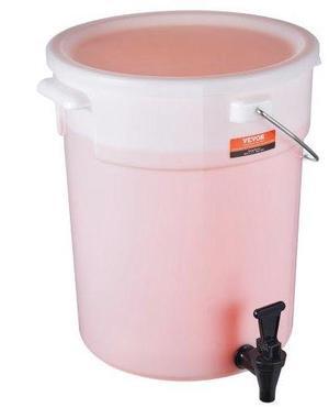VEVOR  Beverage Dispenser, 5 Gallon Drink Dispensers for Parties, Plastic Juice Dispenser with Spigot and Lid, Iced Tea Lemonade Juice Water Dispenser, for Restaurants, Hotels, Parties