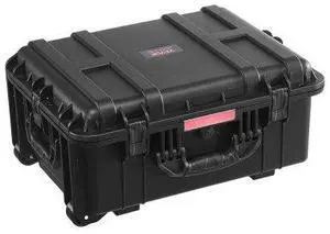 VEVOR  Weatherproof Hard Case, Heavy Duty Protective Dry Box Case with Pre-Cut Foam, Wheels & Retractable Pull Handles for Travel, Hunt, Military, Tactical, IP67 Waterproof Case for Cameras(57x45x28)