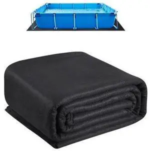 VEVOR 16x32ft Rectangle Pool Liner Pad Heavy Duty Thick Pool Mat Prevent Punctures