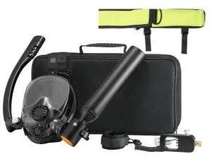VEVOR  0.5L Scuba Tank 32.81 ft Diving Depth Refillable Snorkel Air Tank Kit