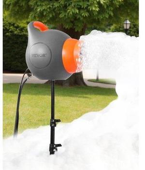 VEVOR Foam Machine Party Foam Cannon 120 W Foam Cannon for Party Grey & Orange