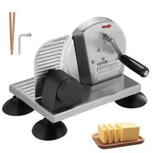 VEVOR  Manual Bread Slicer 0-6" Cheeser Butter Cutting  for Kitchen Restaurant