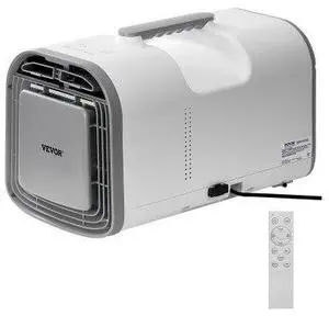 VEVOR Portable Air Conditioner 4250BTU Tent Air Conditioning AC/DC for Camping RV Home