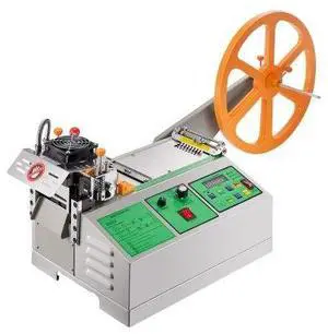 VEVOR Automatic Webbing Cutting Machine Hot/Cold Ribbon Cutter with Adjustable Temps