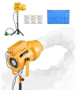 VEVOR  Foam Machine, 1200 W Party Foam Cannon, Foam Maker with 3 Packs of Foam Powder, Foam Party Machine with 20 Gal Water Tank, for Backyard, Pool, Outdoor Events, Birthdays, Celebrations & Party