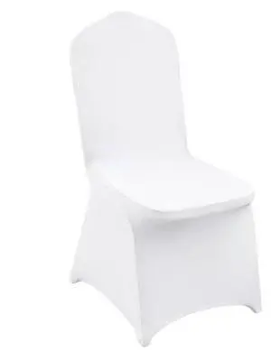 VEVOR  Stretch Spandex Folding Chair Covers, Universal Fitted Chair Cover, Removable Washable Protective Slipcovers, for Wedding, Holiday, Banquet, Party, Celebration, Dining (200PCS White)