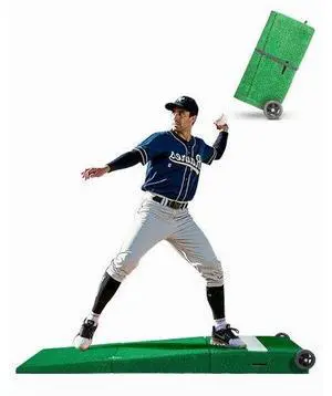 VEVOR 90 in Pitching Mound Portable Pitcher Mound Baseball Softball Outdoor Training