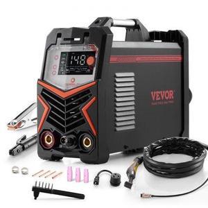 VEVOR TIG Welder 3-In-1 Welding Machine Pulse MMA Stick IGBT Inverter LED