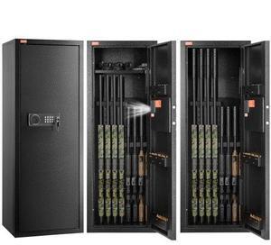 VEVOR  6-8 Rifles Gun Safe, Rifle Safe with Lock & Digital Keypad, Quick Access Tall Gun Storage Cabinet with Removable Shelf, Rifle Cabinet for Home Rifle and Shotguns