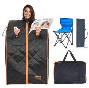 VEVOR  Sauna Tent Far Infrared 1050W Personal Home Spa Loss Weight Detox Therapy