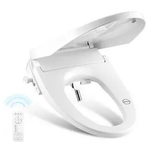 VEVOR Elongated Bidet Toilet Seat Electric Smart Heated Seat Remote Control