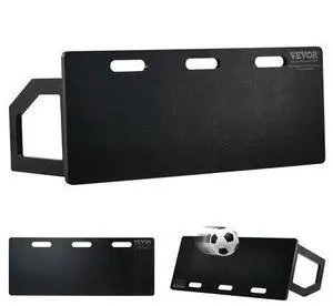 VEVOR Soccer Rebounder Board, 40"X16" Portable Soccer Wall with 2 Angles Rebound, Foldable HDPE Kickback Rebound Board, Soccer Training Equipment for Kids and Adults, Passing & Shooting Practice