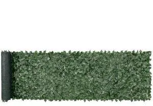 VEVOR Ivy Privacy Fence, 39 x 158in Artificial Green Wall Screen, Greenery Ivy Fence with Mesh Cloth Backing and Strengthened Joint, Faux Hedges Vine Leaf Decoration for Outdoor Garden, Yard, Balcony