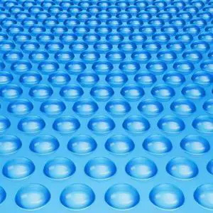 VEVOR Solar Pool Cover, 10 ft Round Solar Blanket for Pools, Inground Above Ground Swimming Pool Solar Cover, 15 mil Solar Covers Blue