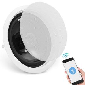 VEVOR 6.5'' Bluetooth in Ceiling Speakers, 150W, Flush Mount Ceiling & in-Wall Speaker System with 8Impedance 89dB Sensitivity, for Home Kitchen Living Room Bedroom or Covered Outdoor Porches, Single
