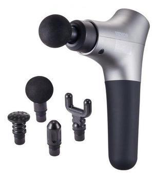 VEVOR Massage Gun Deep Tissue, Percussion Muscle Massager for Athletes - with 6 Speed Levels & 4 Massage Heads, 12V 2500mAh Batteries, Handheld Electric Massage Gun for Pain Relief, Muscle Relaxation