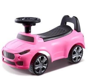 VEVOR Ride On Push Car for Toddlers, Ages 1-3, Ride Racer, Sit to Stand Toddler Ride On Toy, Classic Kids Ride On Car with Music Steering Wheel & Under Seat Storage, Ride On Toy for Boys Girls, Pink