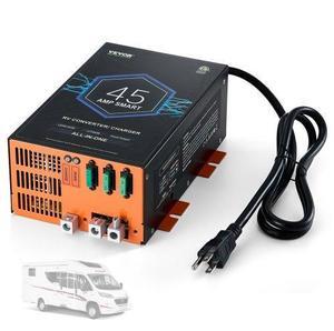 VEVOR RV Converter 45 Amp 110V AC to 12V DC RV Power Converter Battery Charger