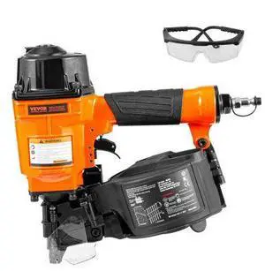 VEVOR MCN55 Coil Siding Nailer 1 inch to 2-1/4-inch 15 Degree Pneumatic Nail Gun
