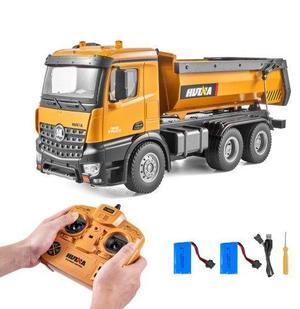 VEVOR Christmas Gift! RC Remote Control Dump Truck Toy Construction Vehicle Toy 10CH 1:14 Scale