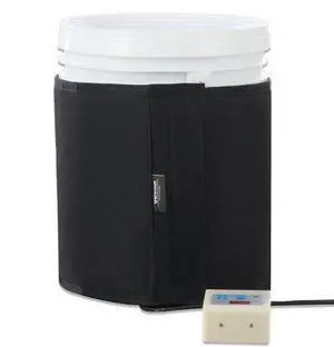 VEVOR 5 Gal Metal Drum Heater 250W 0-145 Adjustable w/ Independent Thermostat