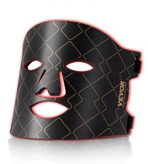 VEVOR Red Light Therapy for Face LED Face Mask Light Therapy with 3 Wavelengths