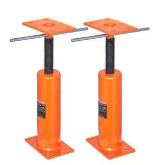 VEVOR 2PCS Adjustable Floor Jack Post House Floor Leveling Lift 12"-16" Height