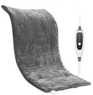 VEVOR Weighted Heating Pad 17 x 33 in 6.8 lbs Electric Heat Pad for Pain Relief