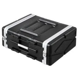 VEVOR 4U Rack Case Server Rack Cabinet 19 in Depth with ABS Construction Handle