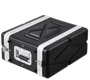 VEVOR 4U Rack Case Server Rack Cabinet 14 in Depth with ABS Construction Handle
