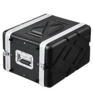 VEVOR 6U Rack Case Server Rack Cabinet 14 in Depth with ABS Construction Handle