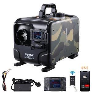 VEVOR Diesel Air Heater Diesel Heater 8KW 12V/24V Bluetooth APP Remote Control