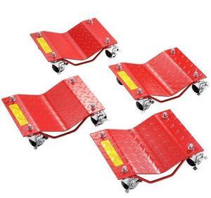 VEVOR Wheel Dolly Heavy-Duty Car Tire Stake Vehicle Moving Dolly 8000 lbs 4 Pack
