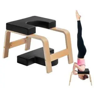 VEVOR Yoga Headstand Bench Inversion Chair Exercise Workout Fitness Training